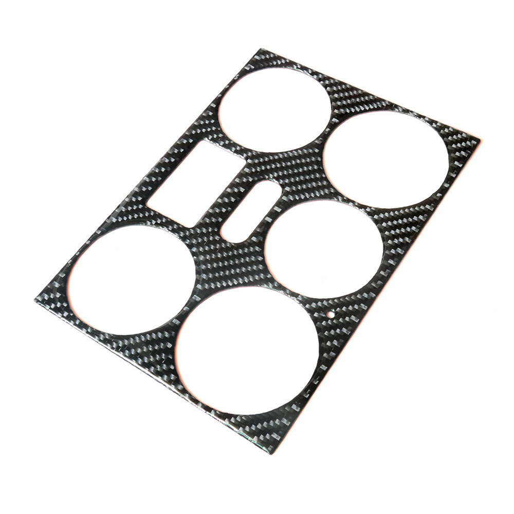 Carbon Fiber Climate Control Panel Cover Trim for Suzuki Grand Vitara 2006-2009