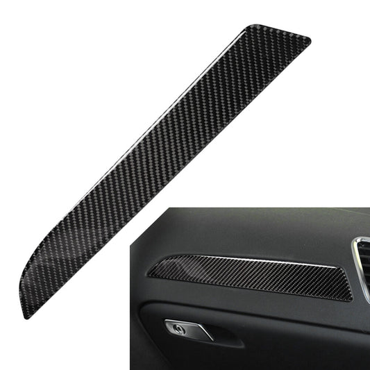 Carbon Fiber Interior Copilot Dashboard Panel Trim Cover for Audi A4 B8 A5 Q5