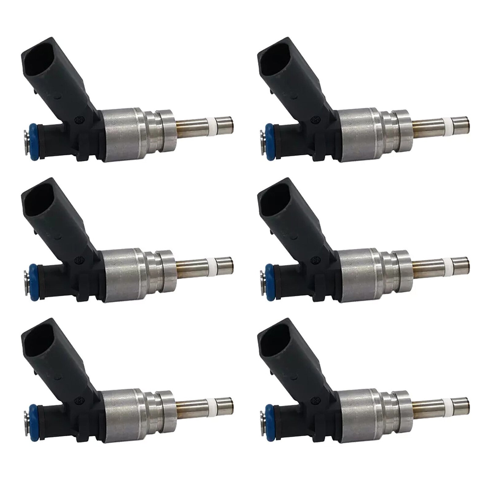 6PCS Fuel Injector 079906036C FJ1041 06E906036F for Audi A6 3.2L 3.1L 2.8L 10-11