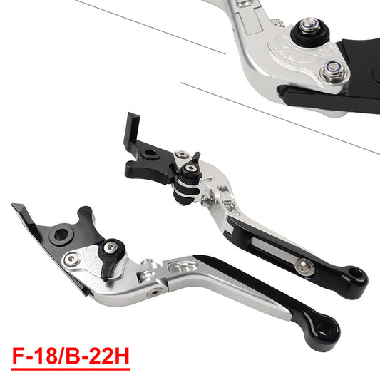 Silver CNC Folding Extendable Brake Clutch Levers for BMW S1000XR 2015-2021