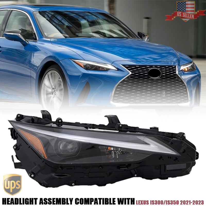 LED Headlight Assy 81145-53A00 for Lexus IS300/IS350 2021-2023 Right Passenger