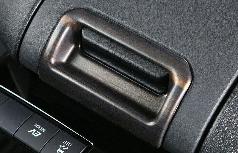 for Toyota Highlander 20-22 ABS Wood Grain Console Armrest Box Handle Cover Trim