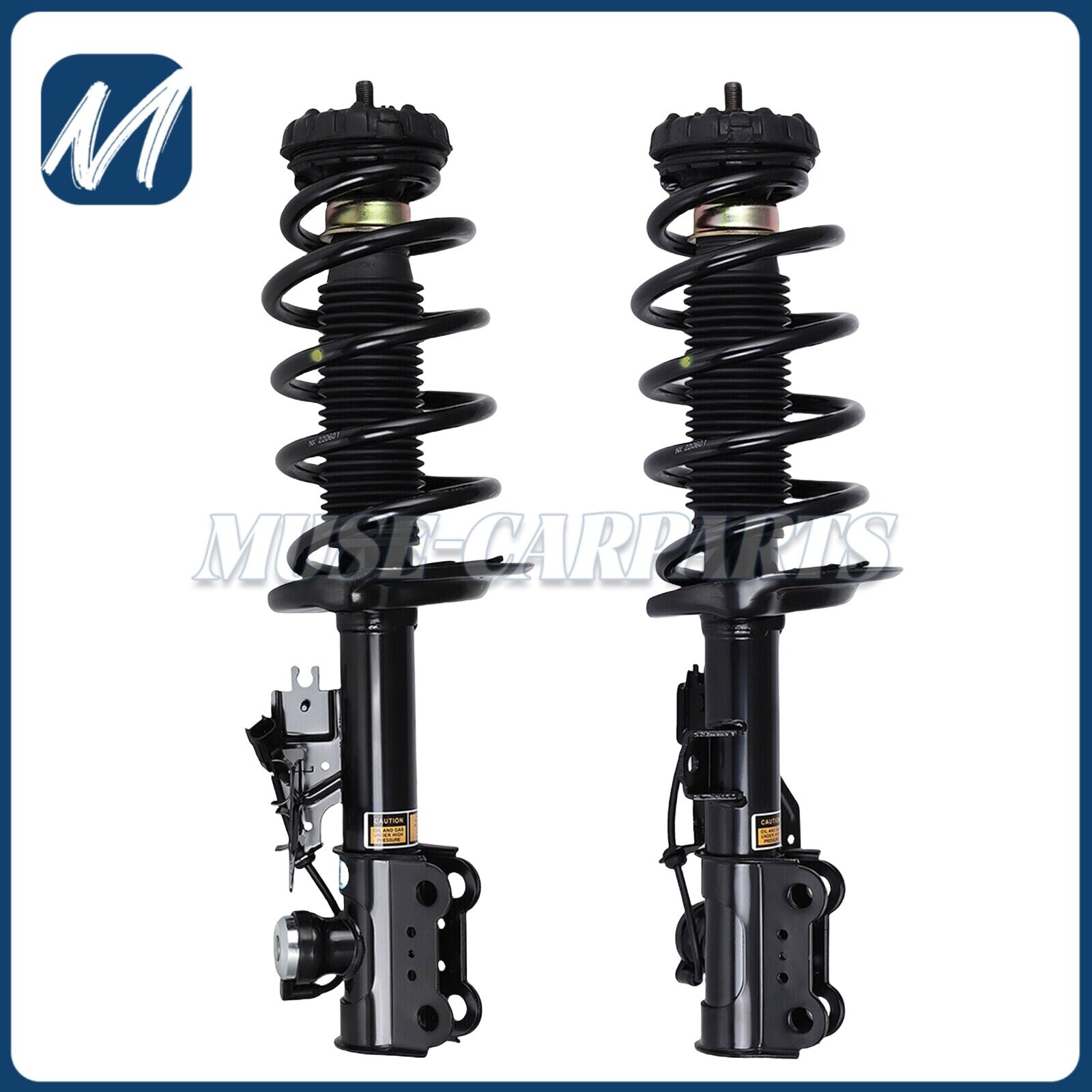 4x Front & Rear Shock Struts Assembly Fit for BMW F10 F11 528i 535i 650i xDrive AWD