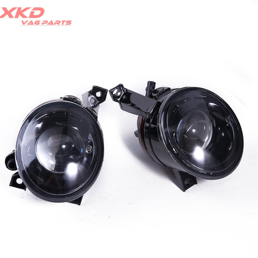 One Pair Front Convex lens Fog Lamps Foglights 9006 for VW for Tiguan EOS CC Touran