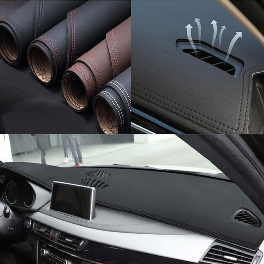 1X PU leather Dashboard Dash Mat Non-slip DashMat Sun Shade Pad for BMW X5 14-18