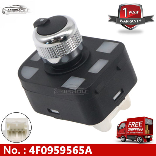 Electric rearview mirror control switch 4F09565A is suitable for Audi A1, A2, A3, Q7, TT, S6