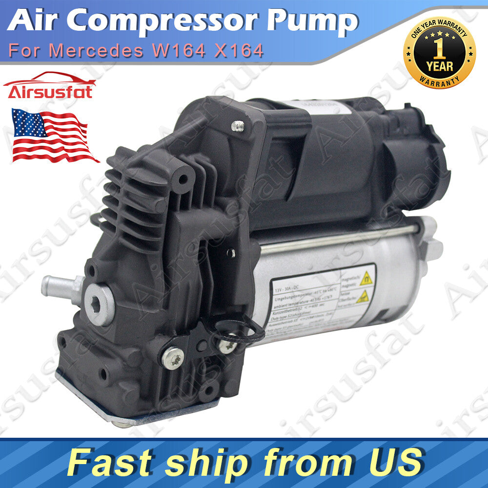 Fit for Mercedes GL ML Class W164 X164 ML450 Air Suspension Compressor Pump US