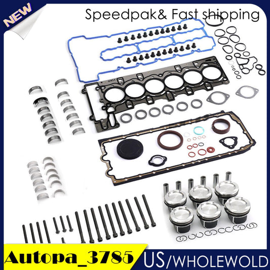 Engine Gasket Kit / Piston Bearing / Head Bolt for BMW X6 Z4 335i E90 N54 3.0L