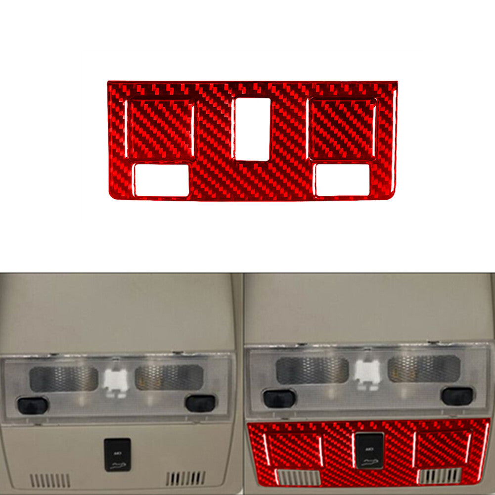 Red Carbon Fiber Sunroof Button Trim For Silverado/tahoe/ for sierra 2007-14 Tyep B