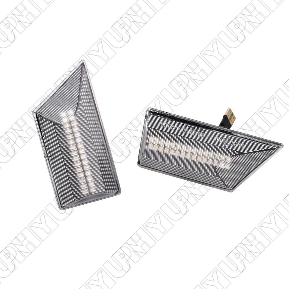 2 Pcs Side Marker Turn Signal Light for Opel Signum 2003-2008 Vectra C 2002-2008