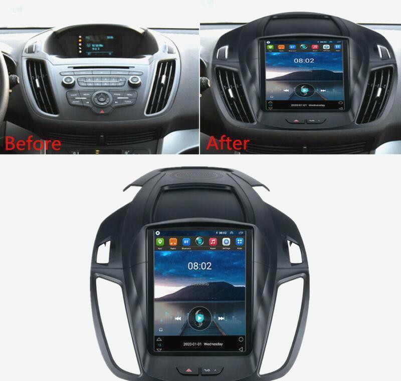 Android 10.0 For 2013-2018 for Ford Escape Kuga 9.7 Vertical Radio Stereo Head Unit