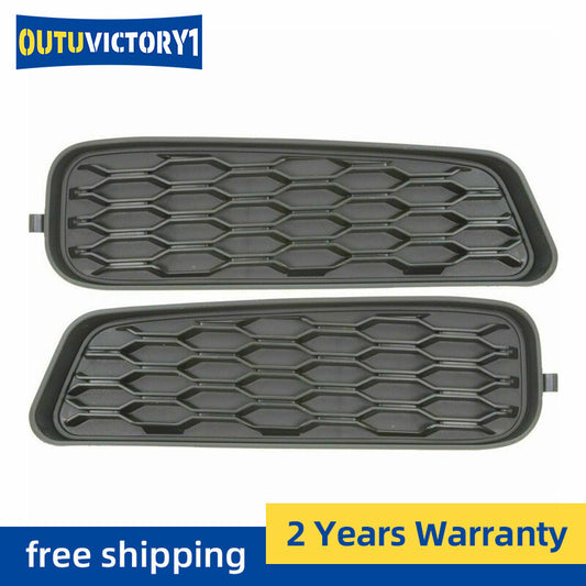 Front fog light vent cover grille assembly black package for 11-14 Avengers