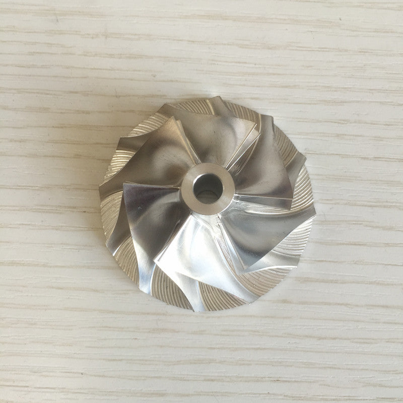 CT20 17291-54060 38.69/57.00 mm 6+6 Blade Turbocharger Blank Compressor Wheel