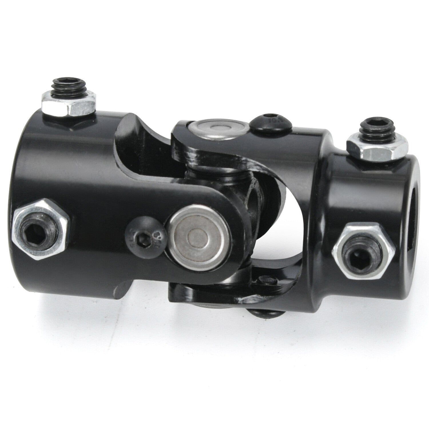 Steering Box Black U Joint 36 Steel Steering Shaft + 3/4 Support Bearing GM
