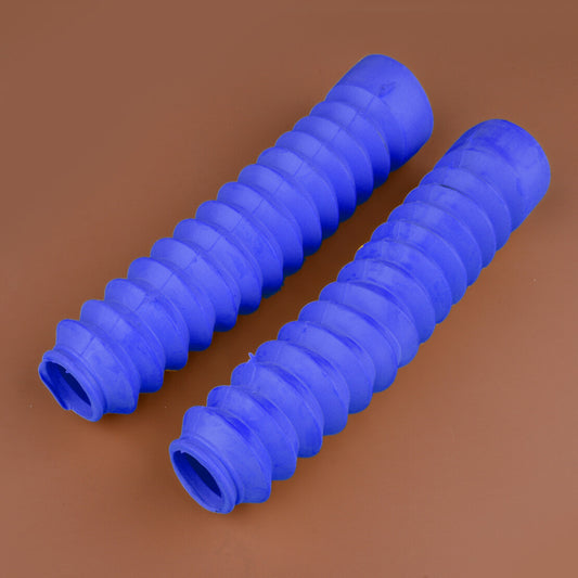 2x Front Fork Suspension Shock Cover Dust Shield Boots for Motorcycle Dirt Bike