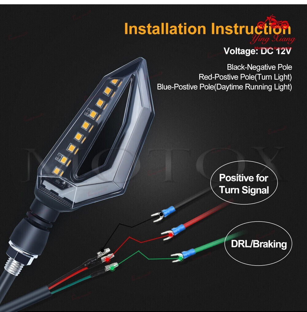 Flasher Indicator Turn Signal Light Fit For -X300 KLE650 KLZ100 ZZR1400