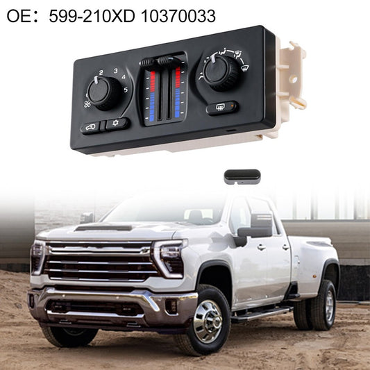 Climate Control Module Air AC Heater Switch HVAC Panel for Chevy 599-210XD