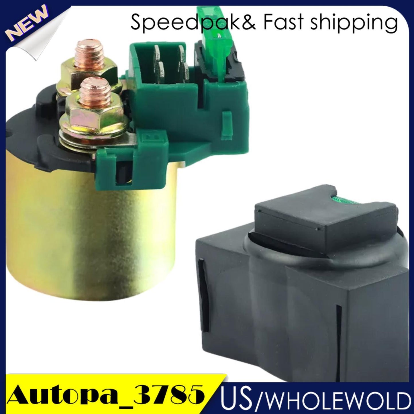 Starter Relay Solenoid Fit Kazuma for Jaguar 500cc Quad ATV Baja Wilderness 400 4x4