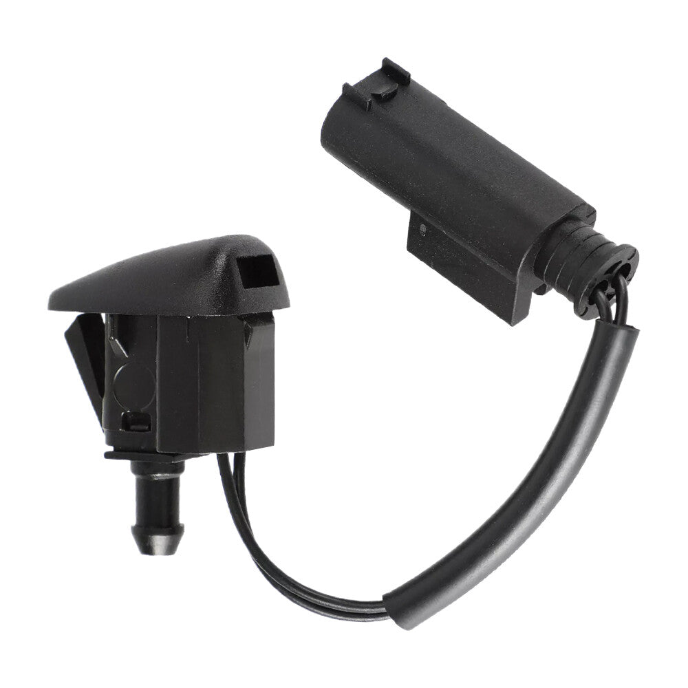 For 2004-2010 5 Series E60 E61 Windshield Wiper Water Jet Washer Nozzle Black