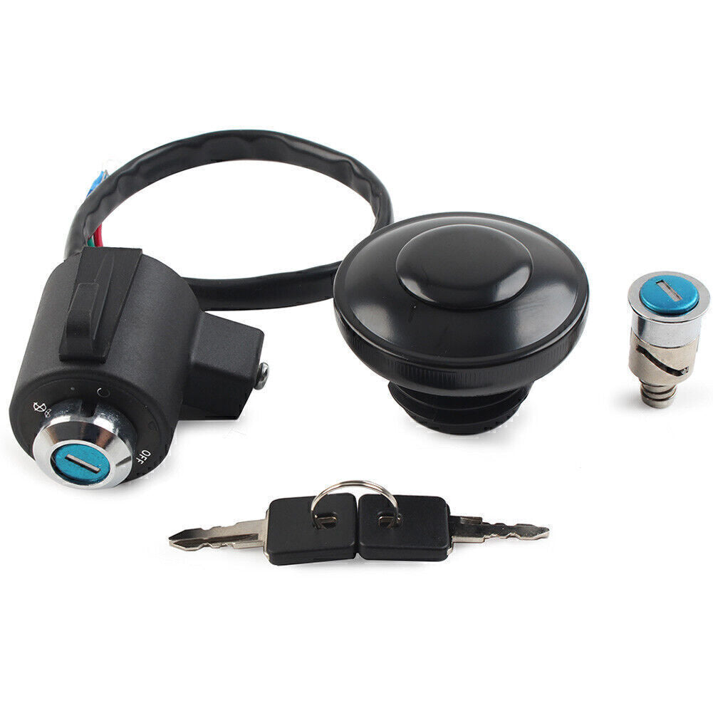 Ignition Switch Lock Gas Cap Cylinder Fit for Harley Sportster 883 XL 883 1995-03 UK