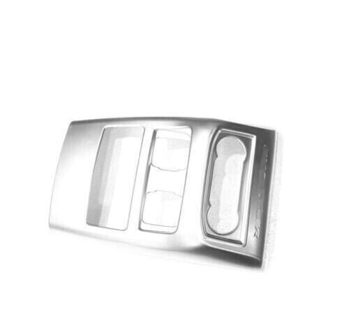 1X Cover Trim for Ford Explorer 20-2024 Rear Air Outlet Vent Panel Matte Silver