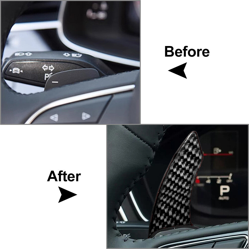 Steering Wheel Shift Paddle Extension fit for Audi A3 for A4 for A5 for A6 A7 for A8 Q5 Q7 S3 S5