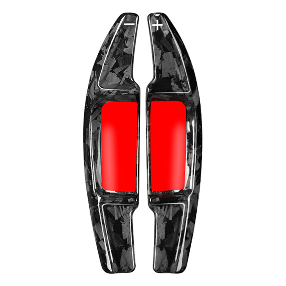 Forged Carbon Fiber Steering Wheel Paddle Shifter Extension for Mercedes-Benz E