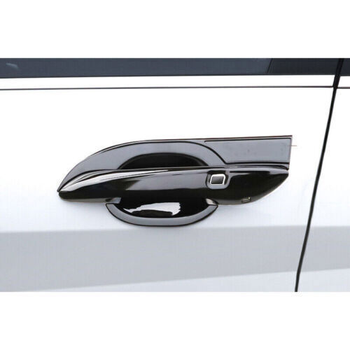 for Hyundai for Elantra 2021-2023 Bright Black ABS Door Handle Cover+Bowl Combo Trim