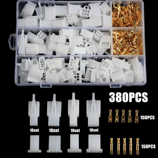Car 2.8mm Electrical Wire Connector Male Female Cable Terminal Plug Box Kit