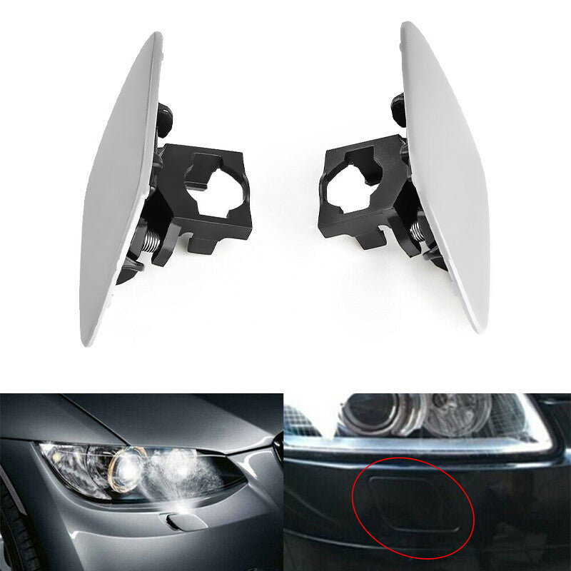 Headlight Washer Cover Left Right for BMW 328i 335i Coupe Convertible 2007-2010