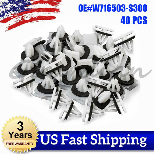 40x Exterior-Rocker Panel Molding Retainer With Sealer for Ford Fusion 13 14 on