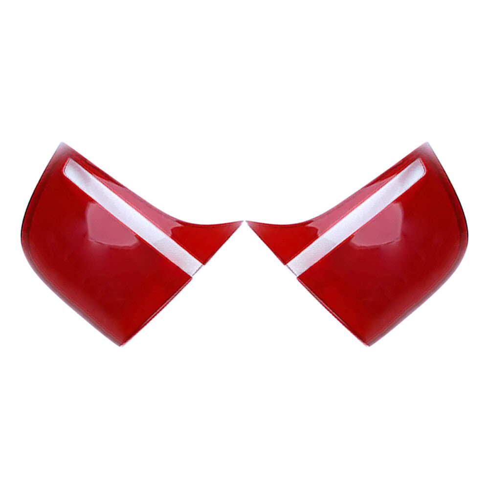 2Pcs Left+Right Inner Side Tail light Lens Cover Red For 2008-2014 X6 X6M E71
