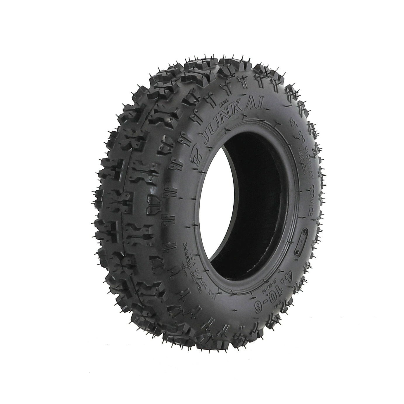 2 x 4.10-6 Tyre Tubeless 410x6 ATV QUAD Bike Gokart Scooter Buggy Lawn Mower