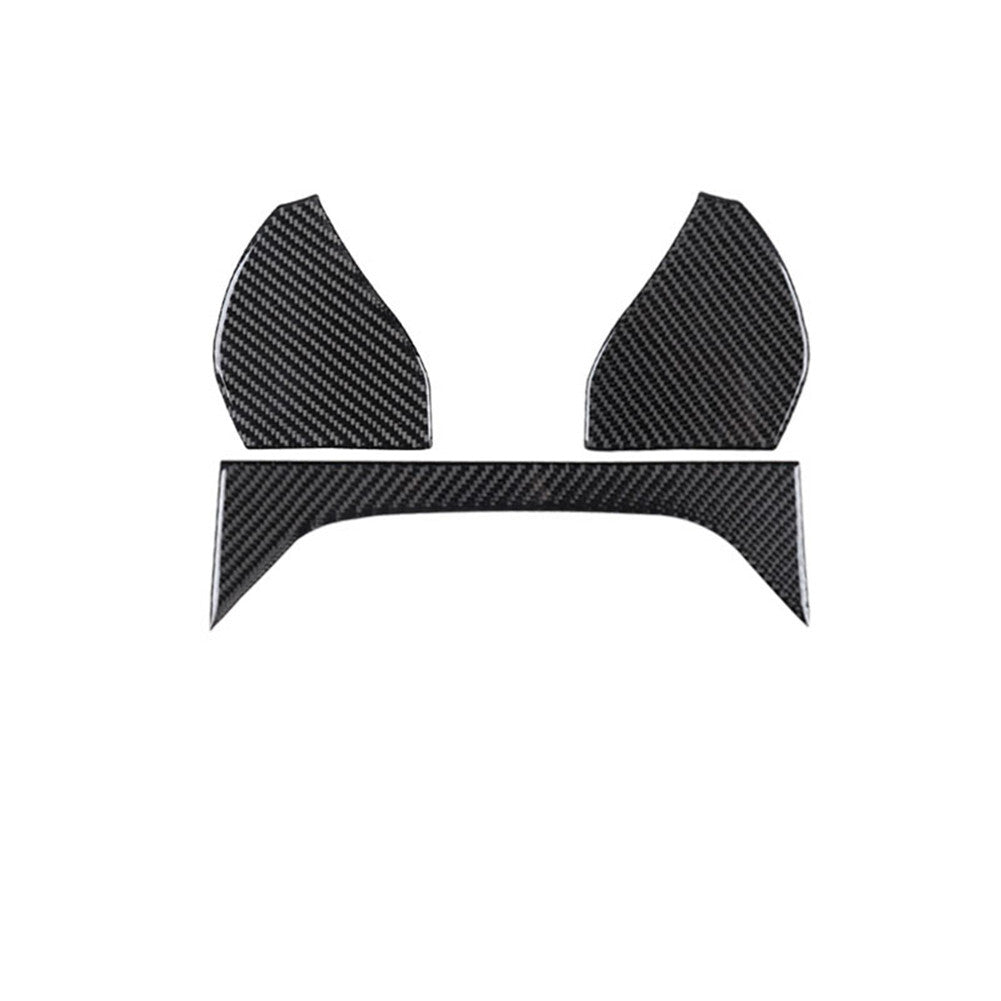 3X Carbon Fiber Speedometer Inner Trim for Toyota Supra A90 2019-2022