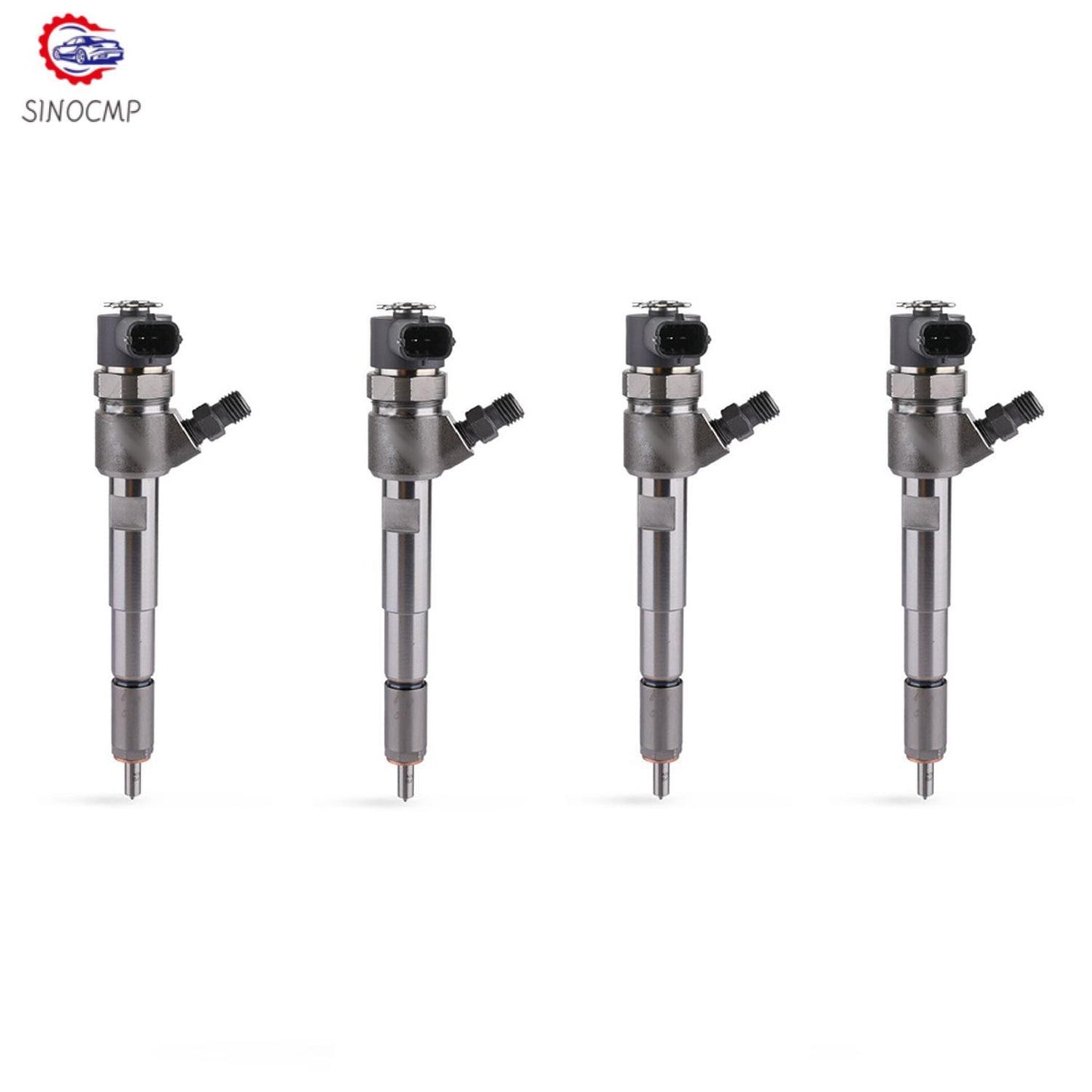 4PCS 0445110217 Fuel Injectors Suitable for Liberty CRD 2.8L Diesel 2005 2006