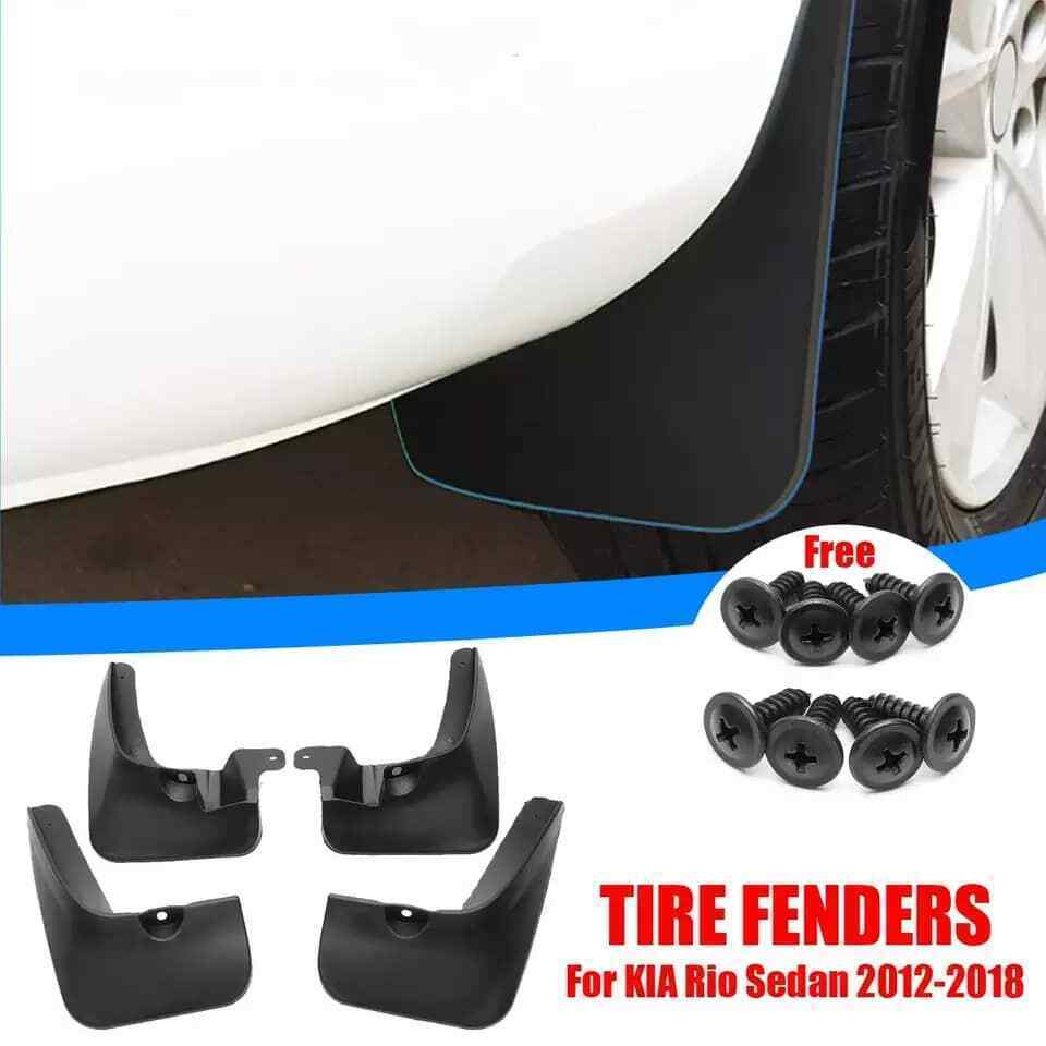 Fit for KIA Rio Sedan 2012-2018 MUD FLAP FLAPS SPLASH GUARDS MUDGUARDS 4PCS/SET