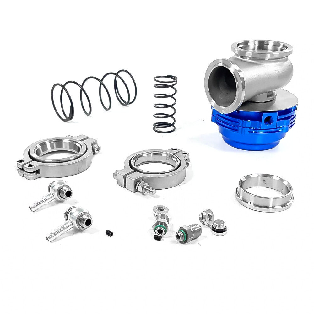 44MM External Wastegate w/ V-Band Flange50MM BOV Combo Turbo Blow Off Valve