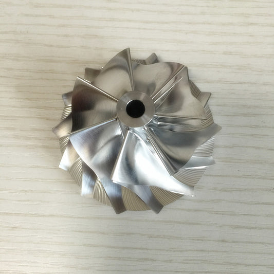 TD05H 18G 50.39/68.01 mm 7+7 blade performance turbine blank compressor wheel