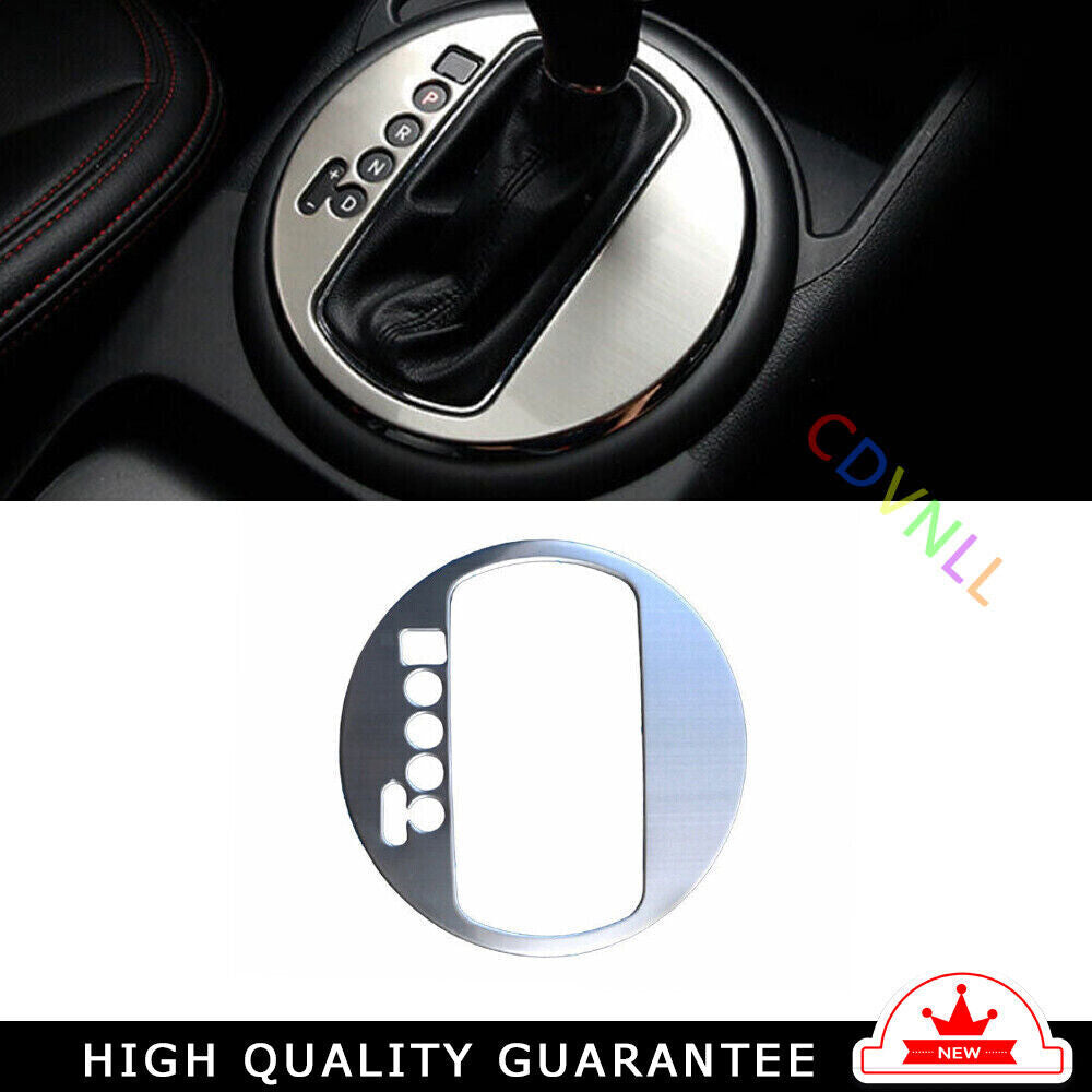 Middle Console Gear Shift Panel Trim Fit for Kia Sportage R 2011-16 Silver Steel