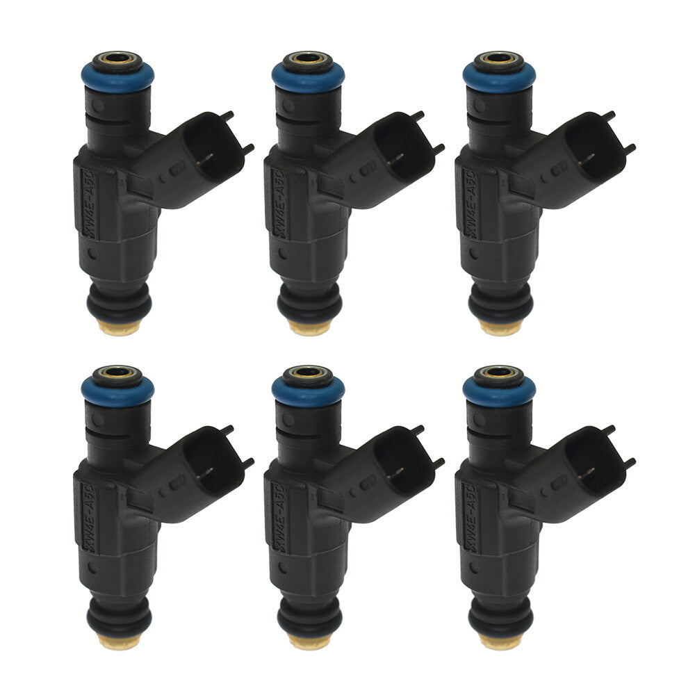 6-piece fuel injector kit 0280155863 suitable for 2000-2002 for Lincoln LS 3.0L V6 XW4E-A5C