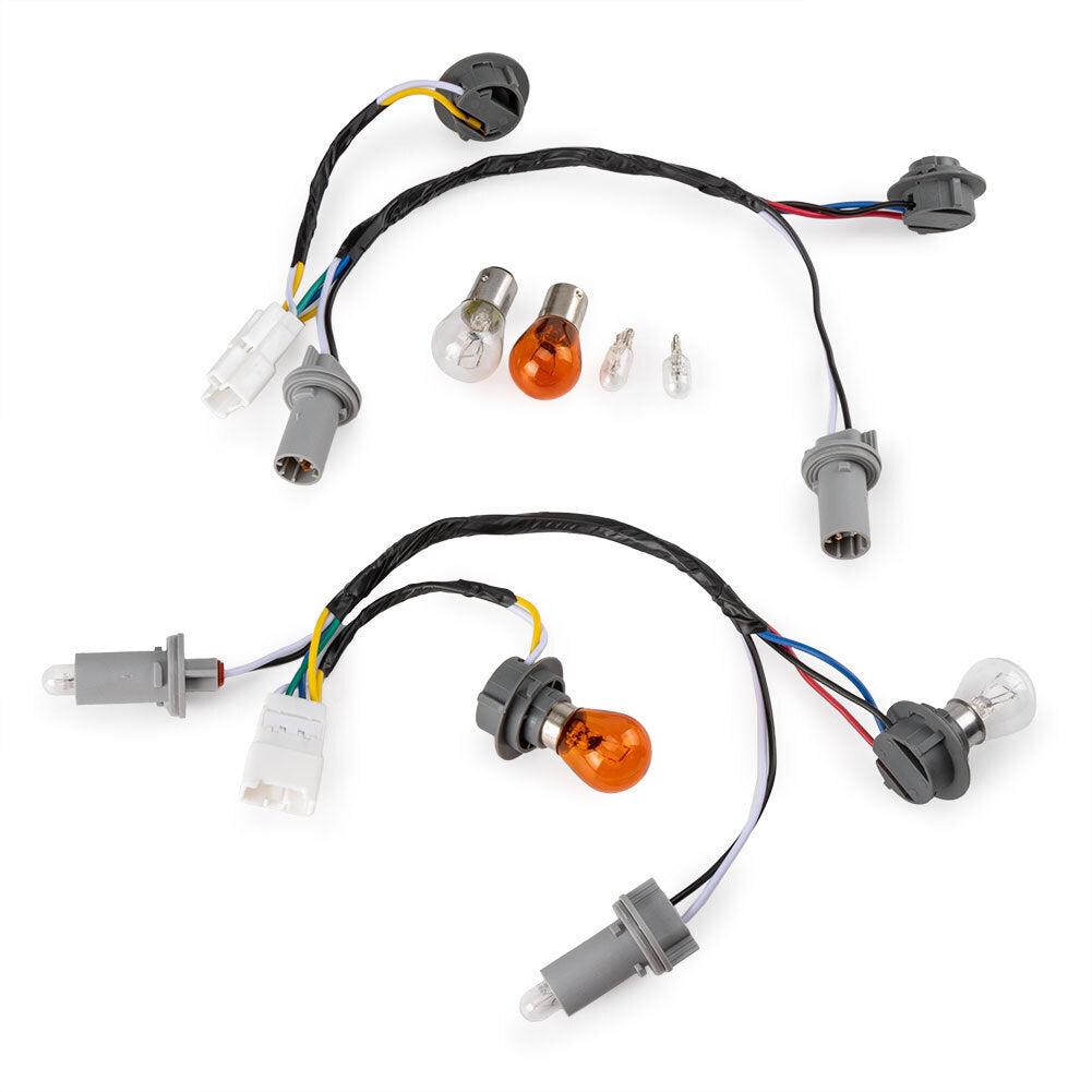 2Pcs Rear Taillight Lamp Socket Wiring Harness for Hyundai Sonata 2011-2014