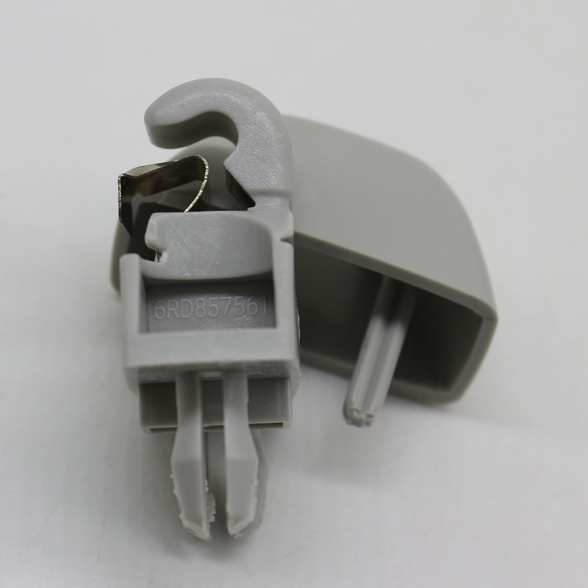 Gray sun visor support clip 6R0857561Y20 suitable for 2012-2015 for Volkswagen for Passat .