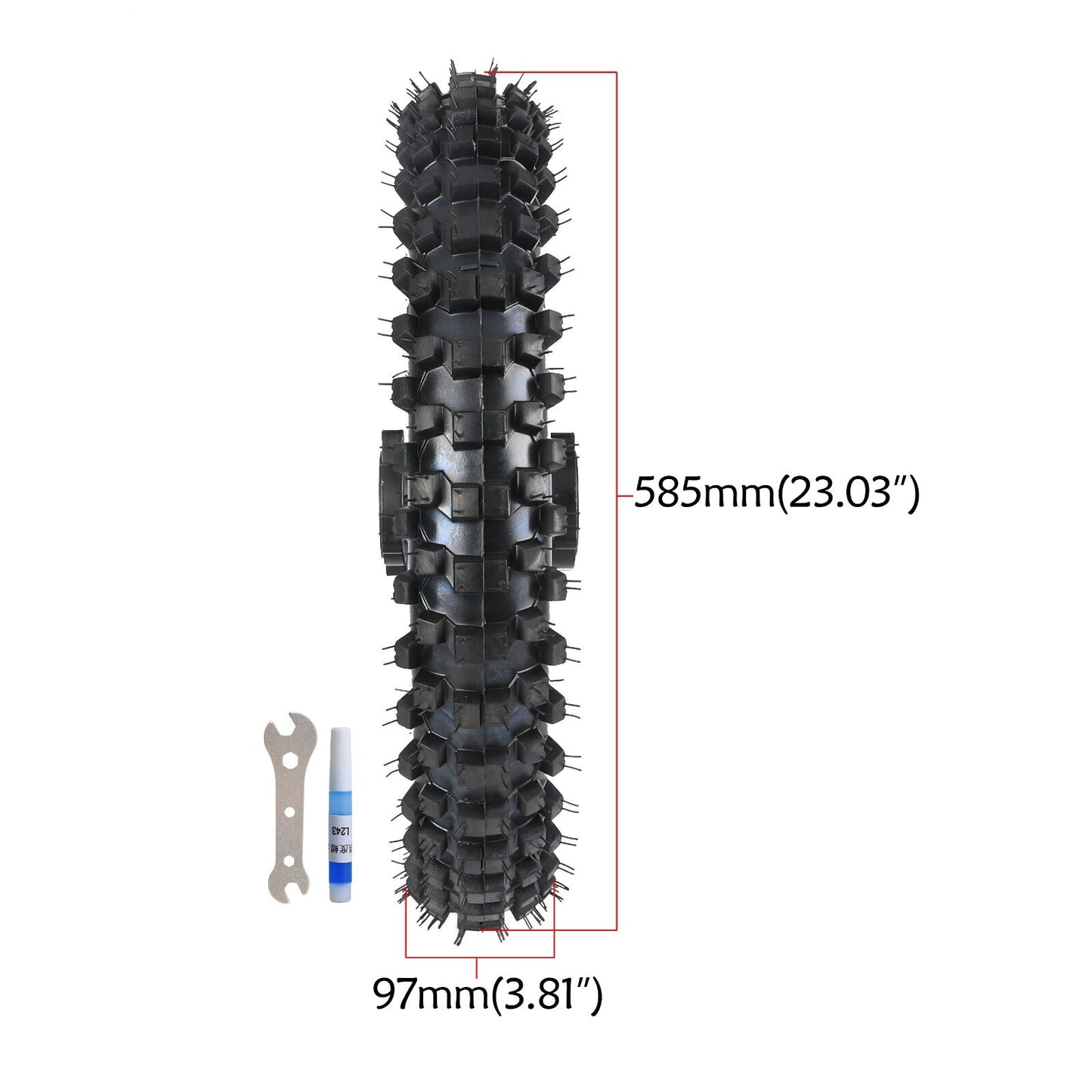 16-inch rear wheel swingarm kit, 90/100-16 tires and rims, Fo Dirt Pit bicycle, Taodao 125 150cc