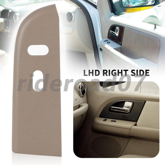 New TAN Front Passenger Door Panel Window Switch Bezel For 03-06 for Ford Expedition