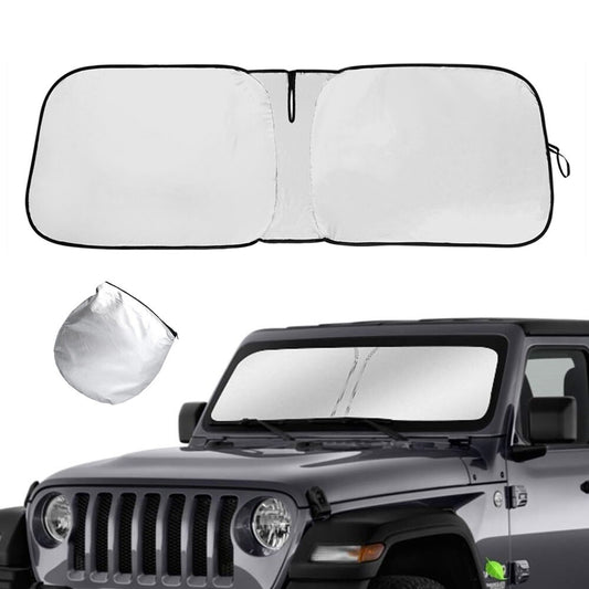 Custom Fits 2020-2025 for Jeep Gladiator JT Windshield Sunshade Front UV Block Cover