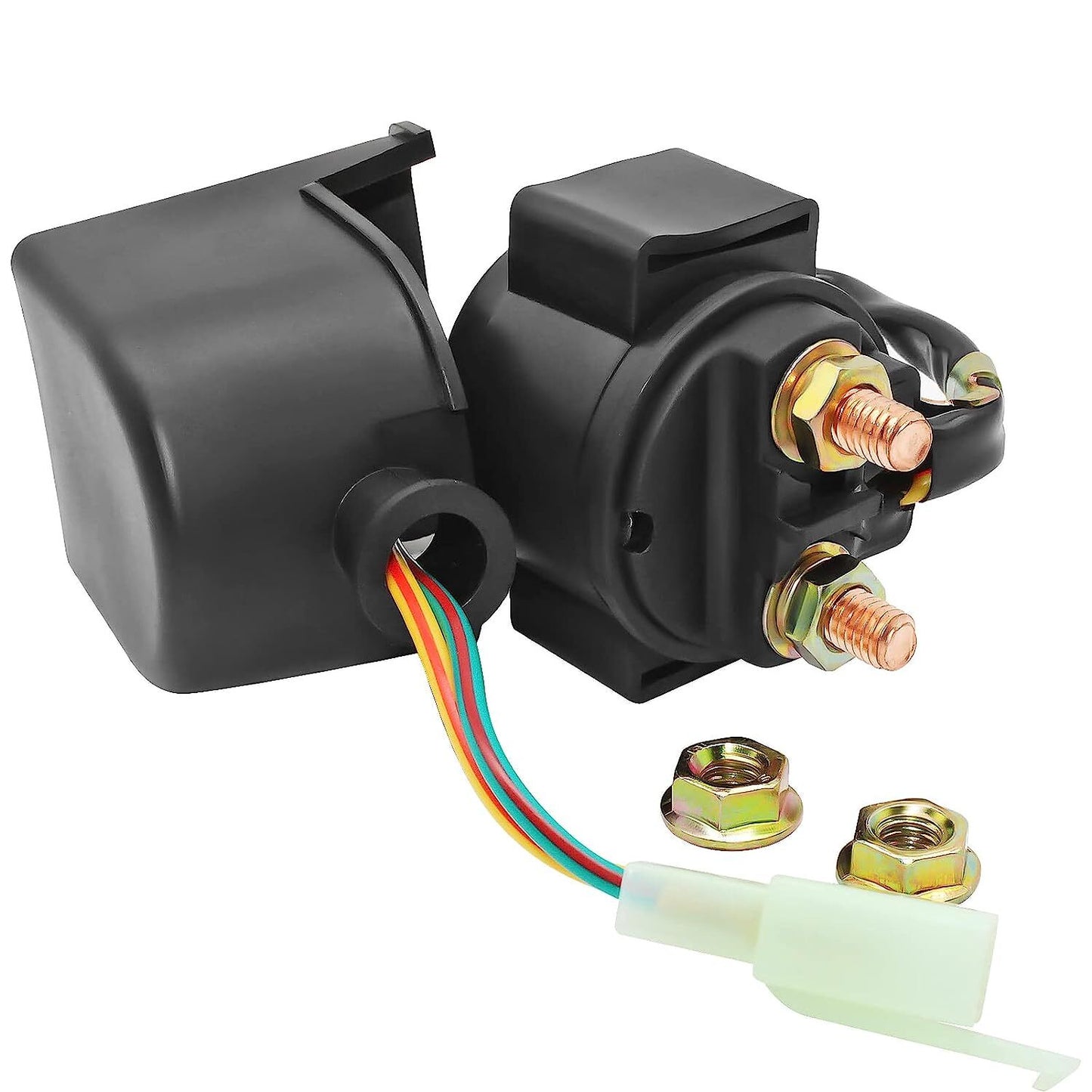 Solenoid Starter Relay for 4-Stroke GY6 Engine 50cc 150cc 200cc 250cc ATV