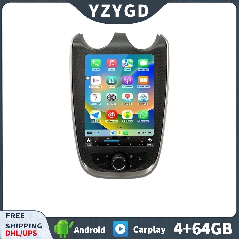 9.7 for McLaren GT 570 540C 600LT Android Car Radio Carplay Receiver Screen