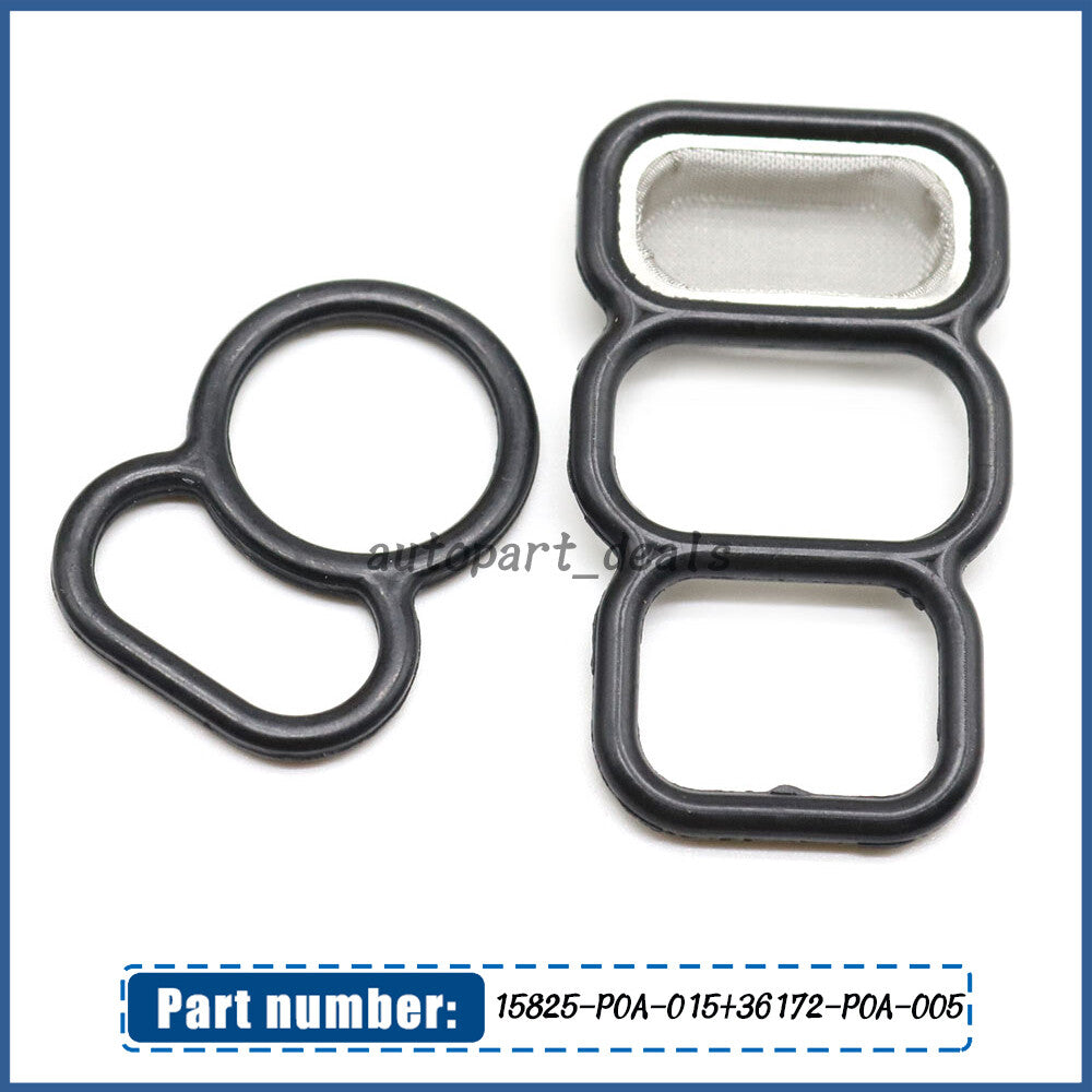 for HONDA Accord Upper+Lower VTEC Solenoid Gasket Kit Spool Valve 15825-P0A-015