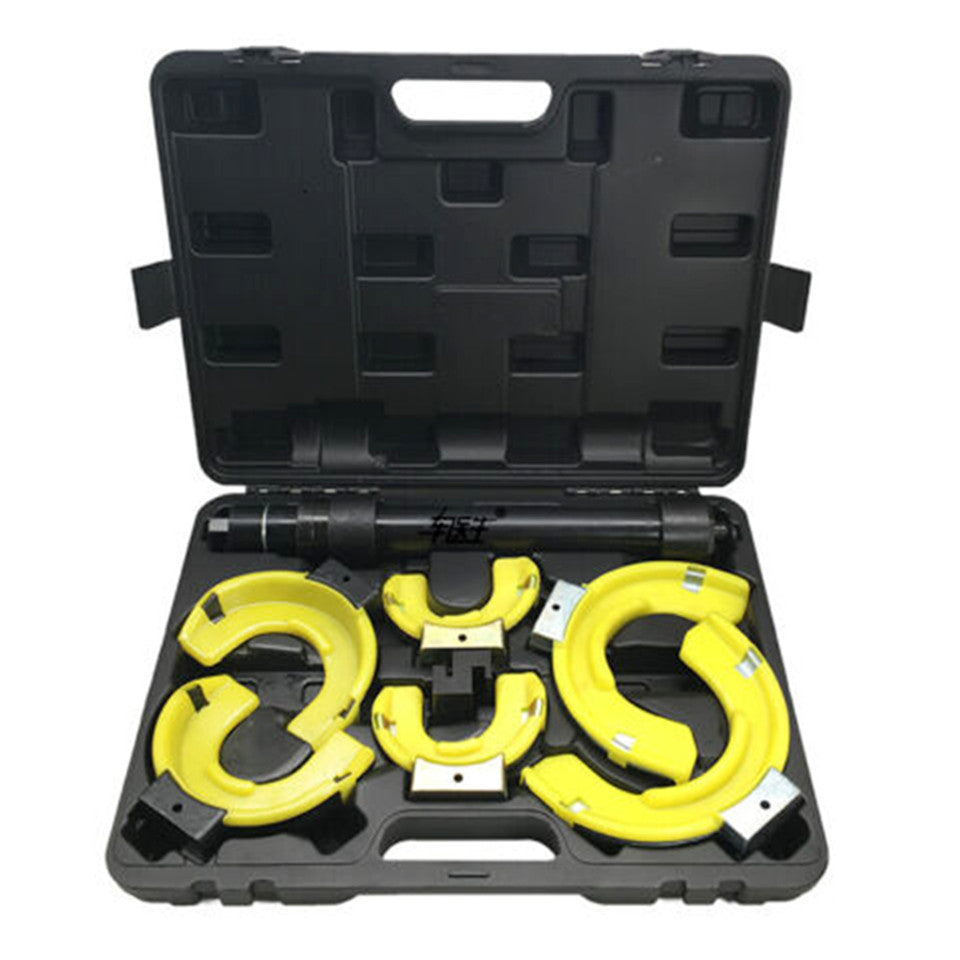 Fits Interchangeable Fork Strut Coil Spring Compressor Extractor Tool Set