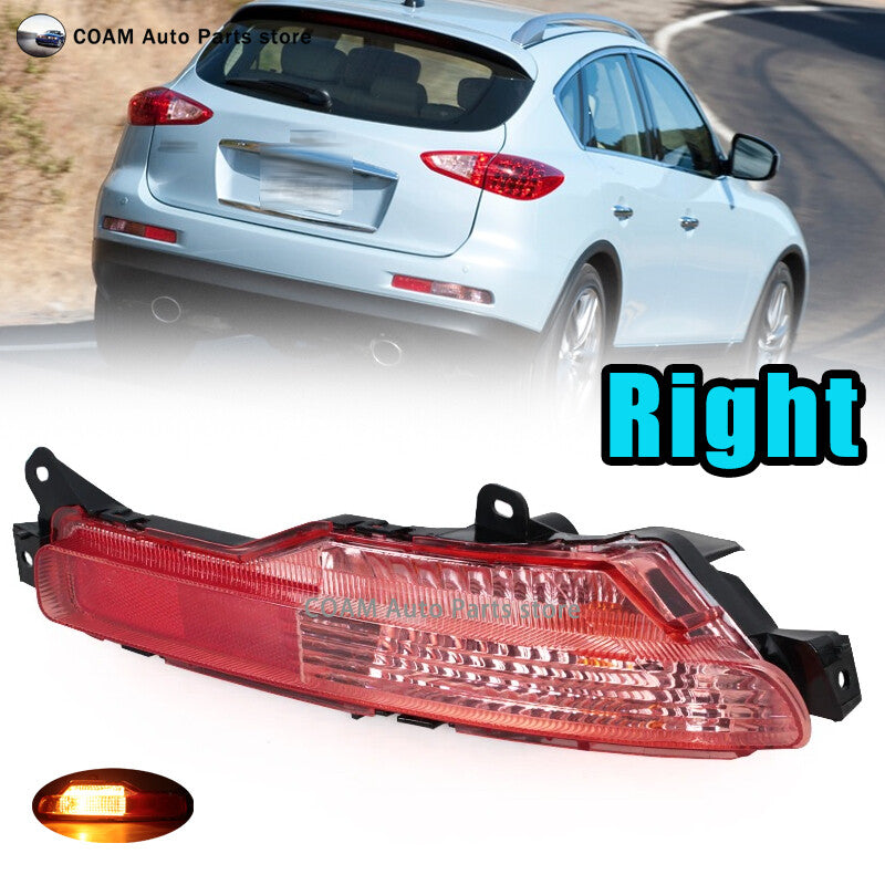 Rear reflector for Infiniti EX35, EX37, QX50, QX80